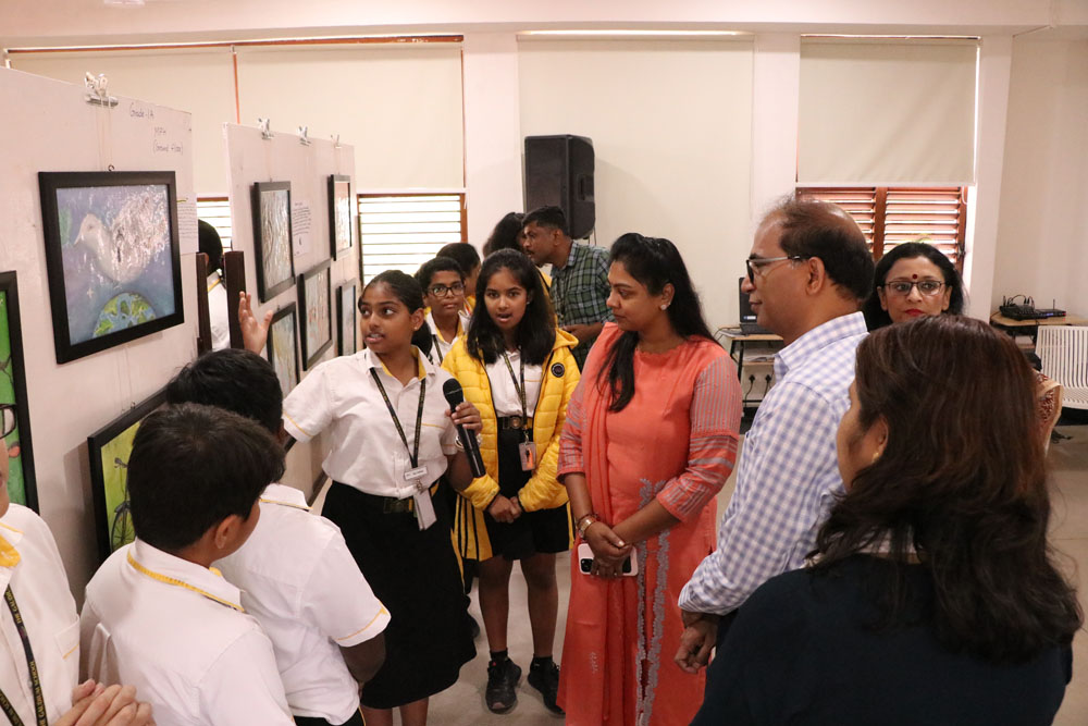 PYP Exhibition - The Guest Talk by CEO, Mr Ramakrishna Reddy